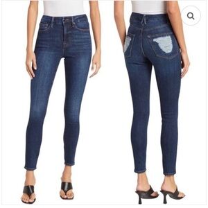 Good American Dark Blue Skinny Jeans